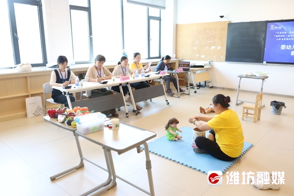匠心护童，技能筑梦——潍坊护理职业学院成功举办婴幼儿照护服务职业技能竞赛暨山东省首届托育服务行业职业技能大赛潍坊选拔赛